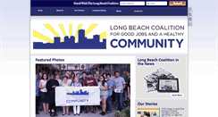 Desktop Screenshot of longbeachcoalition.org